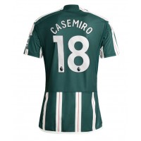 Manchester United Casemiro #18 Vonkajší futbalový dres 2023-24 Krátky Rukáv